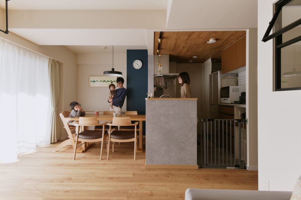 居住空間と収納のバランスが抜群のおうち｜マンションリノベーション